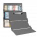 WhiteCoat Clipboard® Trifold - Silver Critical Care Edition